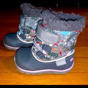 See Kai Run Gilman Woodland Creatures Snow Boots